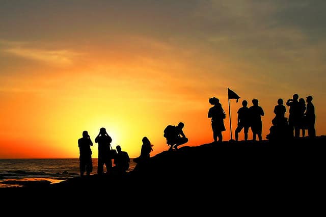 Watching Sunset
