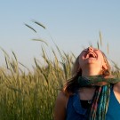 Laughing