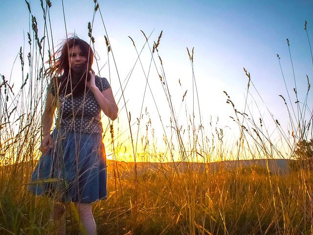 In a Field