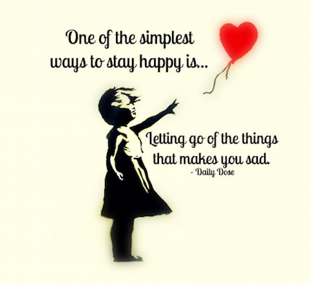 Simplest Way to Be Happy