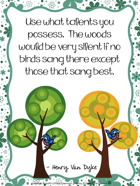 Use Your Talents