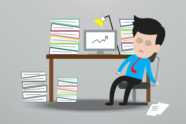 Hard Working Business Man