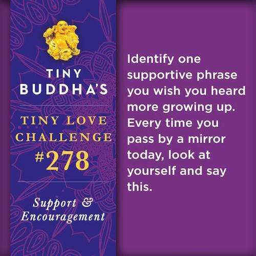 One Supportive Phrase