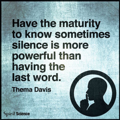 Silence Is More Powerful