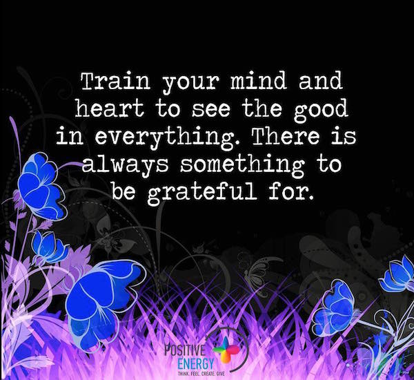 There is always something to be thankful for