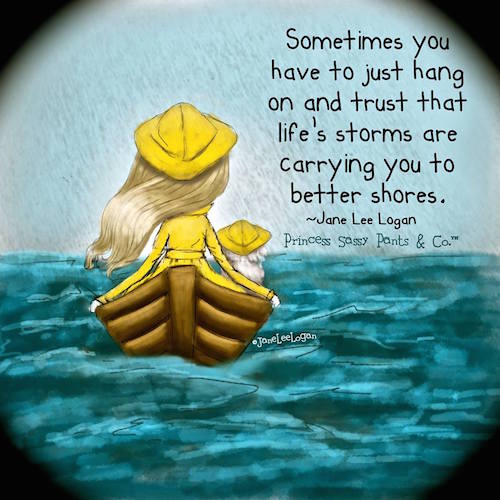 Sometimes you just have to hang on