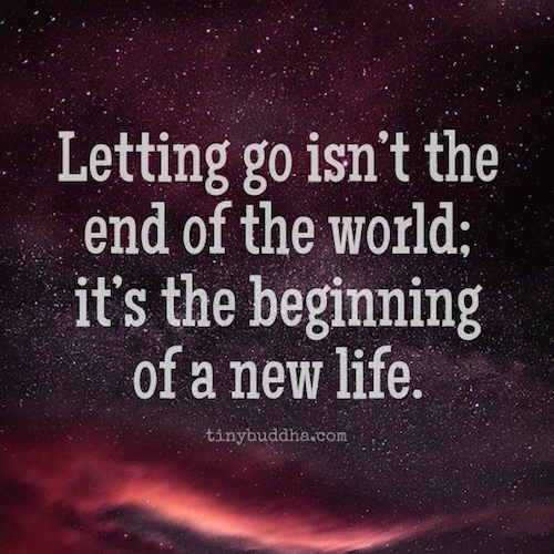 Letting Go Isn't the End of the World