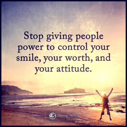 Stop giving people power