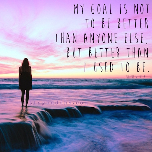 Better than I used to be