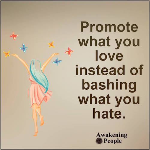 Promote what you love