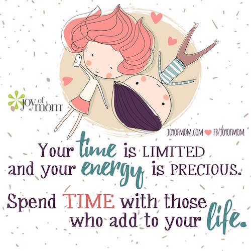 Your time is limited