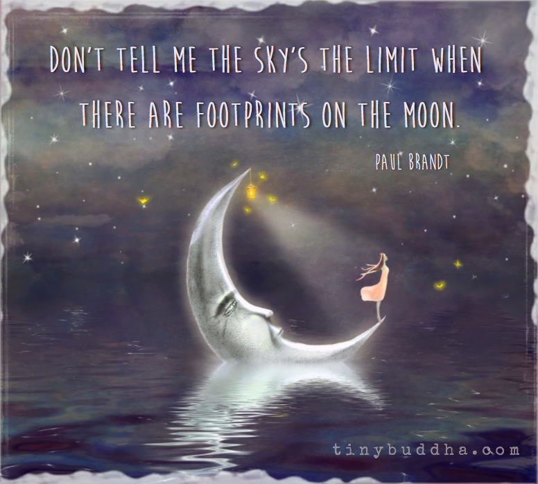 Dont tell me the sky's the limit