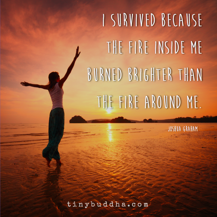 The fire within me