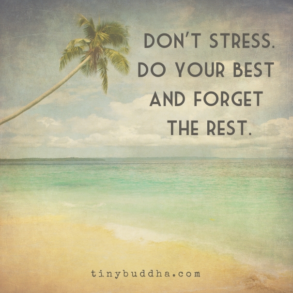Don't stress