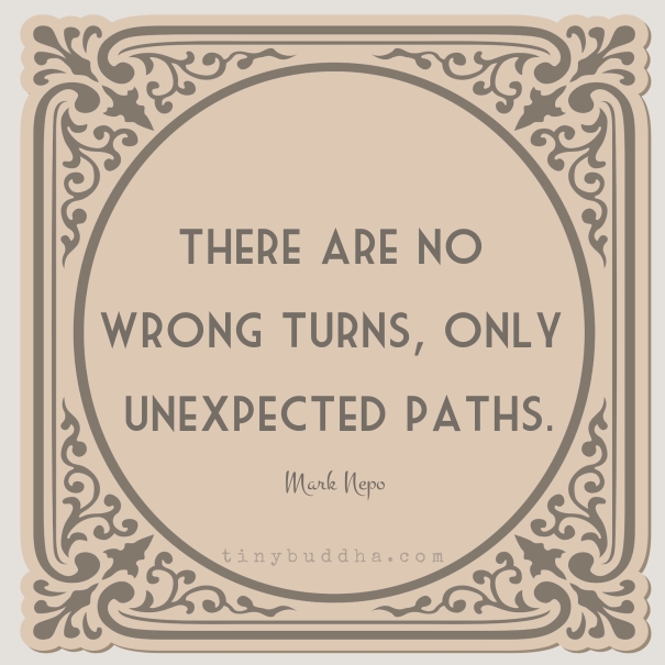 There are no wrong turns