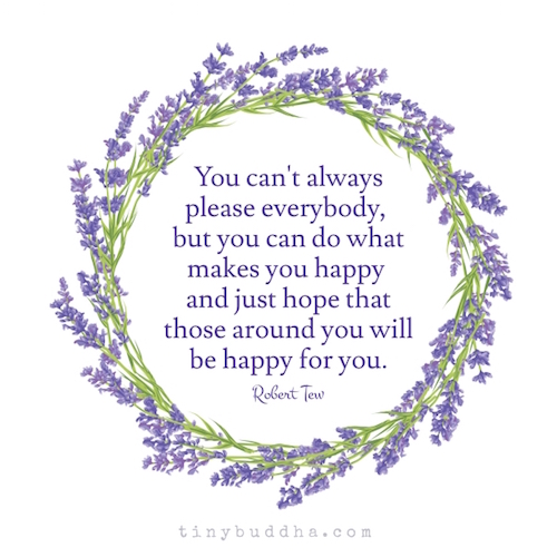 You cant always please everybody