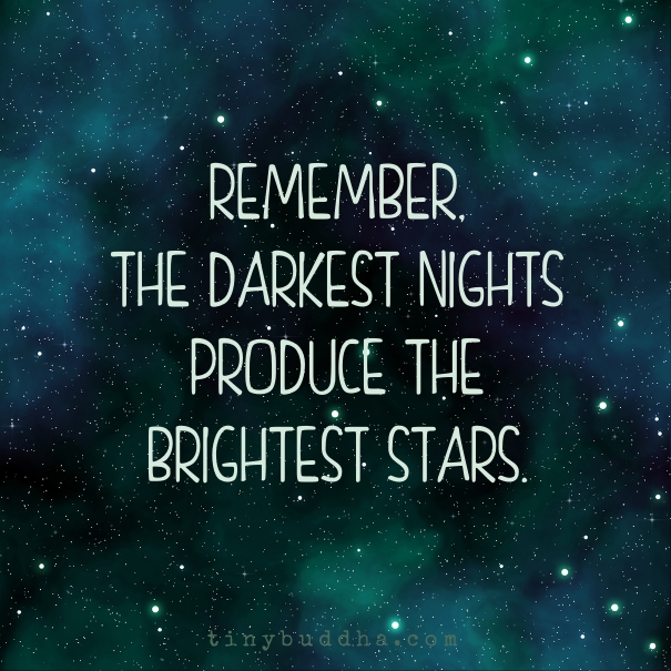 The darkest nights