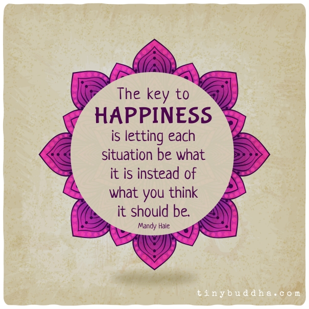 The key to happiness