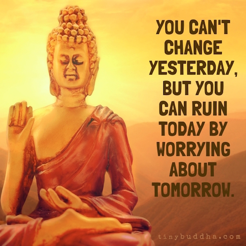 You cant change yesterday