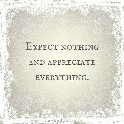 Appreciate everything
