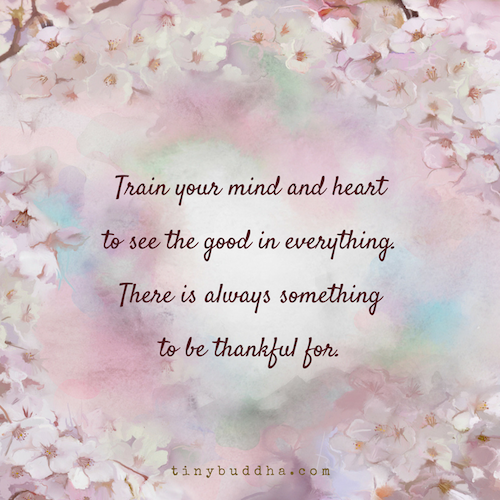 See the good in everything